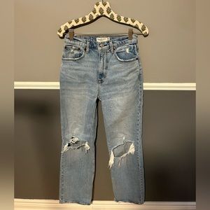 Abercrombie relaxed 90’s jeans 26